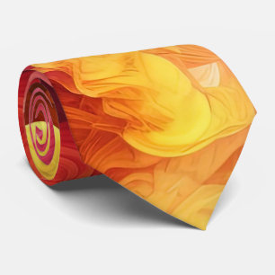 Colorful Cascade Neck Tie