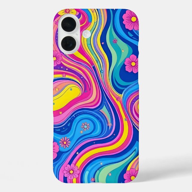 Colorful Case-Mate iPhone Case (Back)