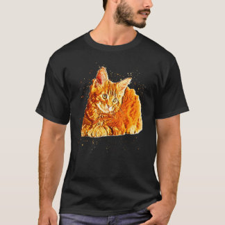 Colorful Cat Style Pop For Cats   T-Shirt
