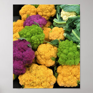 Colorful Cauliflower, Autumn Decor