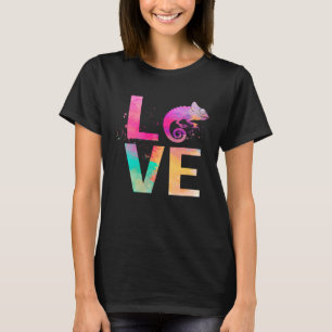Colorful Chameleon Mom  Chameleon T-Shirt