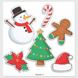 Colorful Christmas Icons