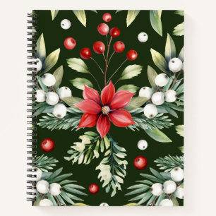Colorful Christmas Notebook – Festive Winter Desig