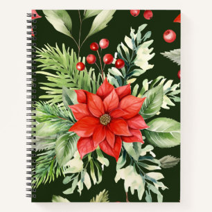 Colorful Christmas Notebook – Festive Winter Desig