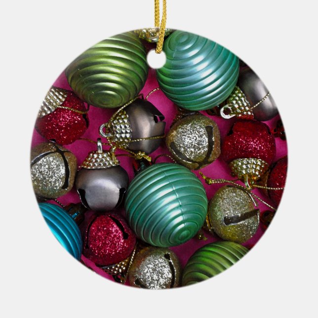 Colorful christmas ornaments (Front)