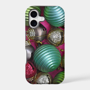 Colorful christmas ornaments