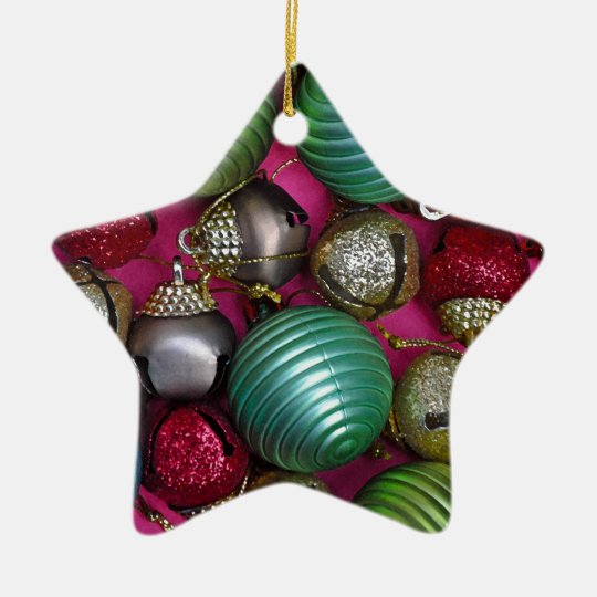 Colorful christmas ornaments
