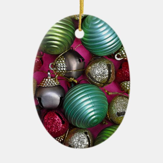 Colorful christmas ornaments