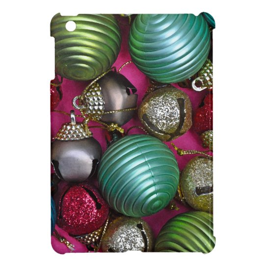 Colorful christmas ornaments cover for the iPad mini