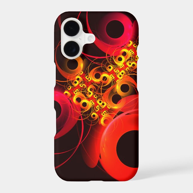 Colorful Circles Modern Abstract Art Pattern #08 (Verso)