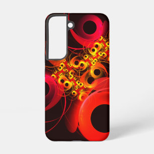 Colorful Circles Modern Abstract Art Pattern #08 Samsung Galaxy Case
