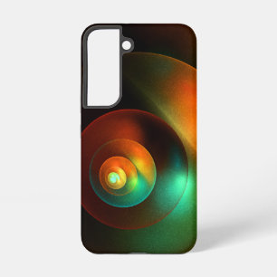 Colorful Circles Modern Abstract Art Pattern #18 Samsung Galaxy Case