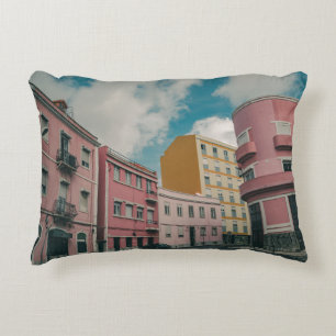 COLORFUL CITY ACCENT PILLOW
