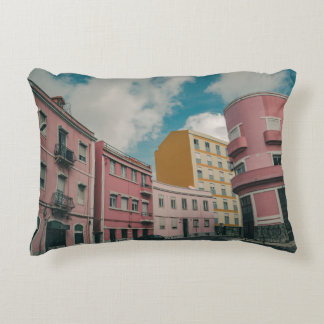 COLORFUL CITY ACCENT PILLOW