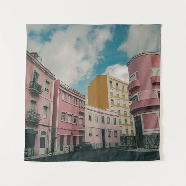 COLORFUL CITY TAPESTRY (Front)