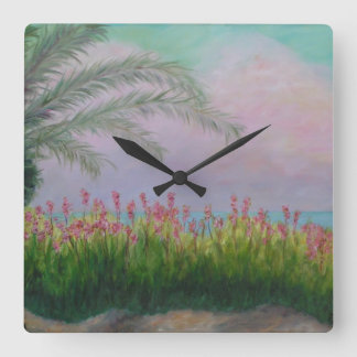 COLORFUL CLEARWATER, FLORIDA Wall Clock