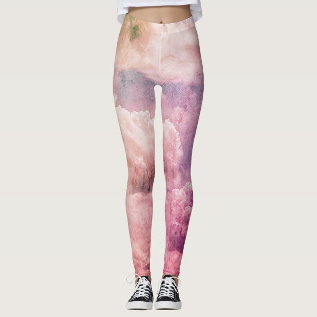 Colorful Cloud Leggings (Front)