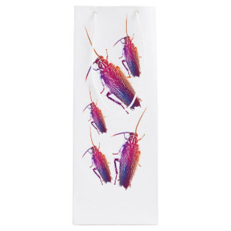 Colorful cockroach wine bag