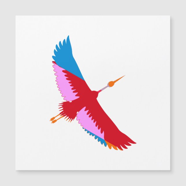 Colorful Crane (Front)