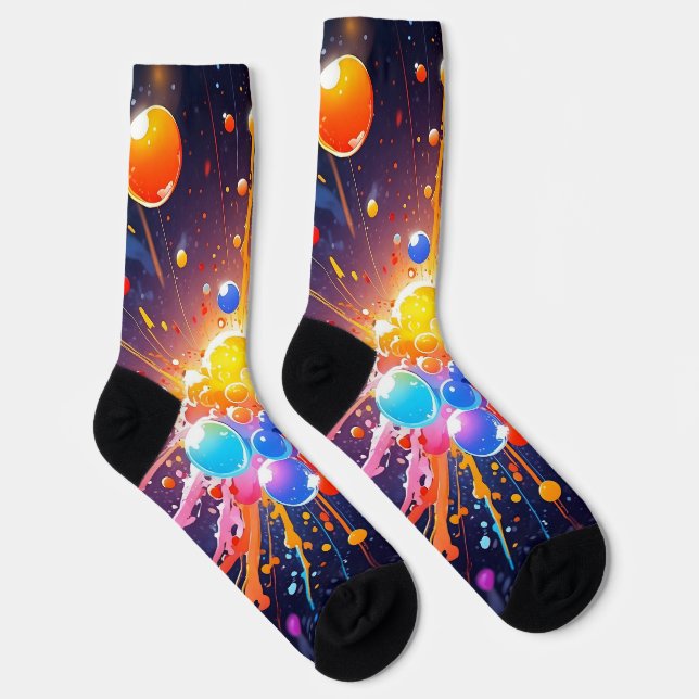 Colorful Crew Socks (Right)