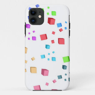 Colorful Cube Design iPhone 11 Case