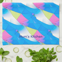 Colorful Curvy Abstract Art Pattern