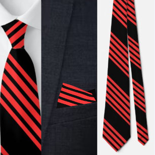 Colorful Cute Stripes Pattern          Neck Tie