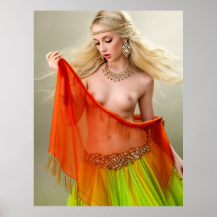 Colorful Dance Artwork Poster