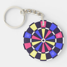 COLORFUL DART BOARD