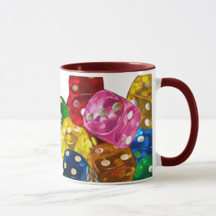 Colorful Dice Mug