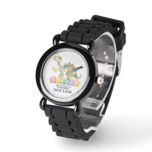 Colorful Dinosaur Autism Awareness Watch