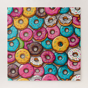 Colorful Donuts Jigsaw Puzzle