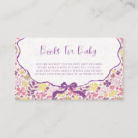 Colorful Doodle Flower Pencil Sketch Baby Shower