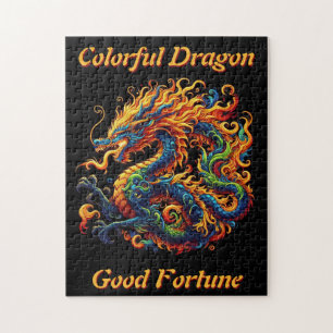 Colorful Dragon Jigsaw Puzzle