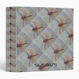 COLORFUL DRAGONFLY BINDER