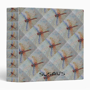 COLORFUL DRAGONFLY BINDER