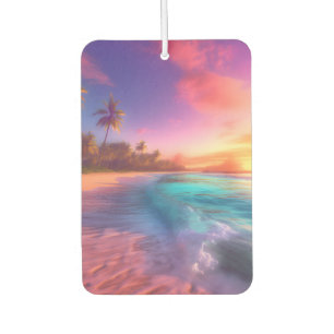 Colorful Dreamy Beach Air Freshener