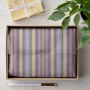 Colorful Dusty Grayish Brown And Purple Pattern Tissue Paper