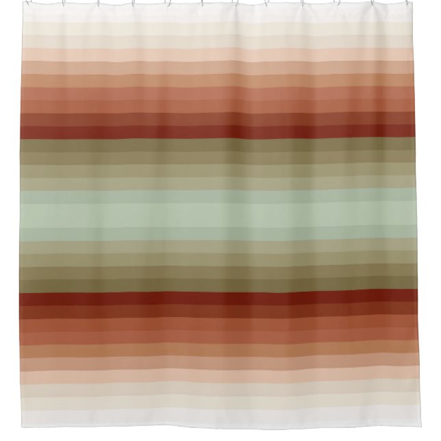Colorful Earth Tones Striped (Front)