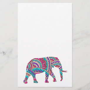 Colorful elephant flyer