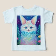 Colorful Fantasy Animal Print T-Shirt