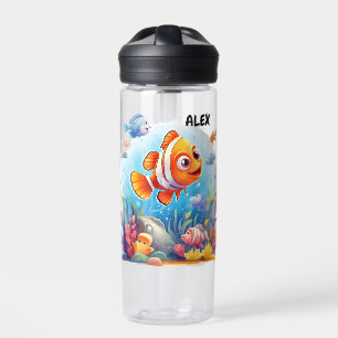 COLORFUL FISHES WATER BOTTLE