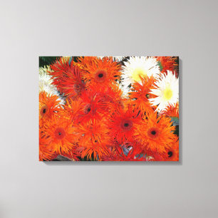 COLORFUL FLORA #5 CANVAS PRINT