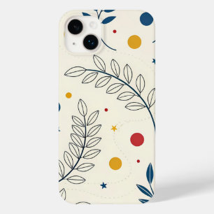 Colorful floral background Case-Mate iPhone 14 plus case