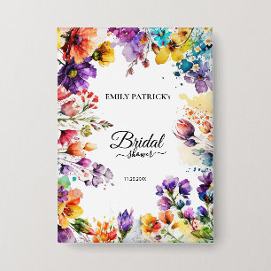 Colorful Floral Bridal shower