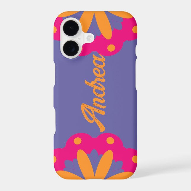 colorful floral circle shapes (Back)