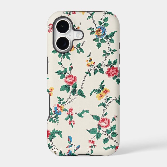 Colorful floral pattern (Back)