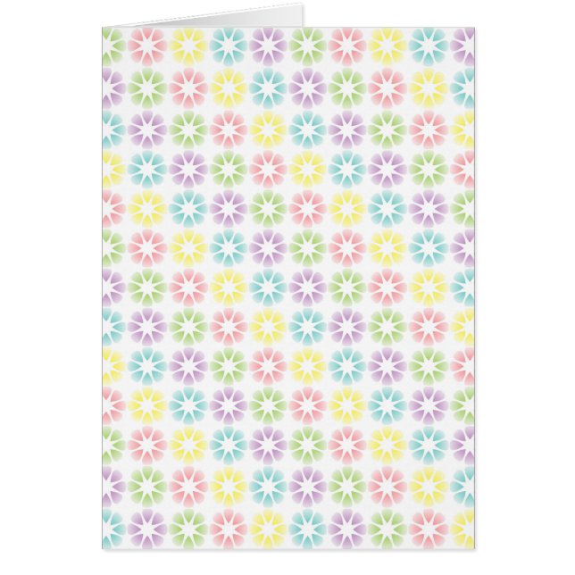 Colorful floral pattern (Front)