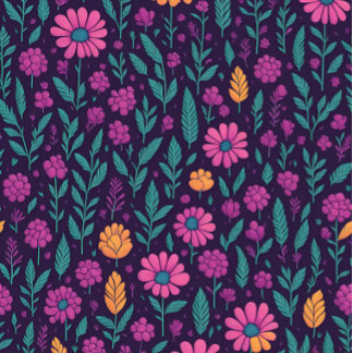 Colorful Floral Pattern Leggings – Vibrant Botanic