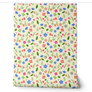 Colorful Floral Wallpaper. Wallpaper